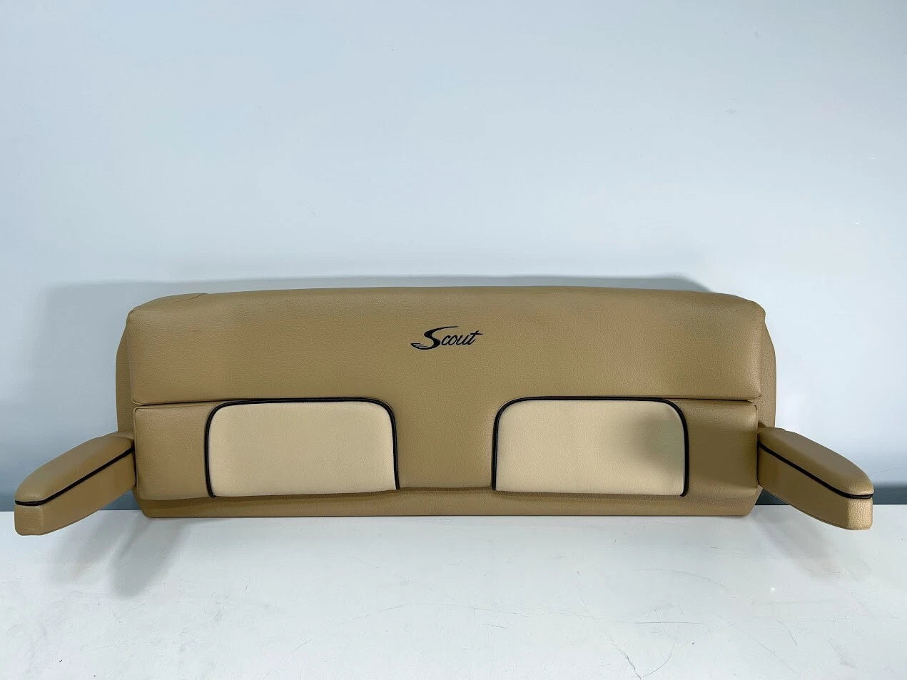 Scout 255, Helm Standard Tan Back Seat Cushion / Arm Rest