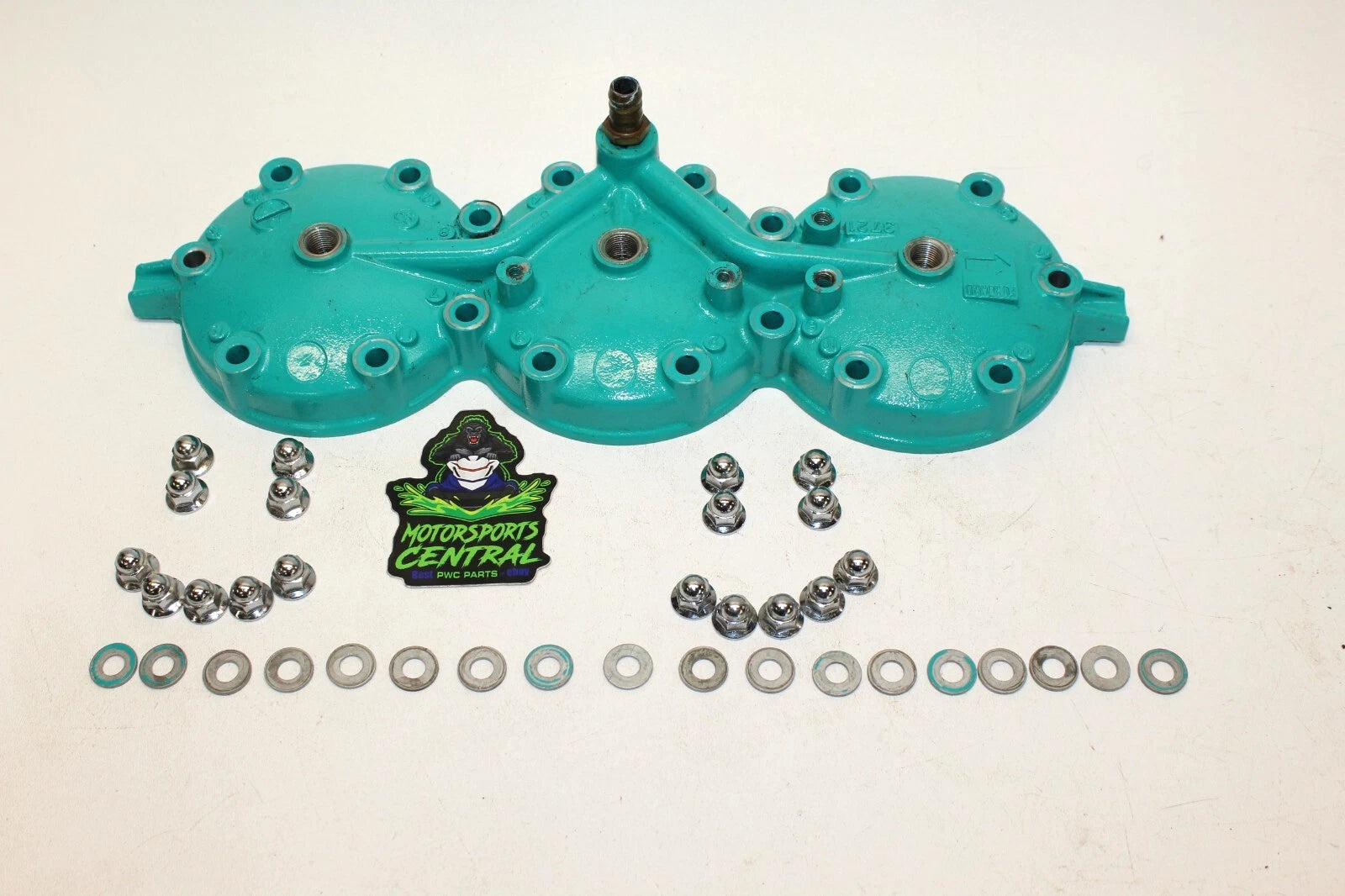 Kawasaki Stx 900 Zxi Aqua Blue Cylinder Triple Head Domes 11001-3721
