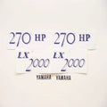 Yamaha Boat Decal Set for LS 2000 by Yamaha