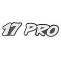 Triton Boat Raised Decal Sticker 200319 Pro 17 10 1/2 x 2 5/8 Inch by Triton