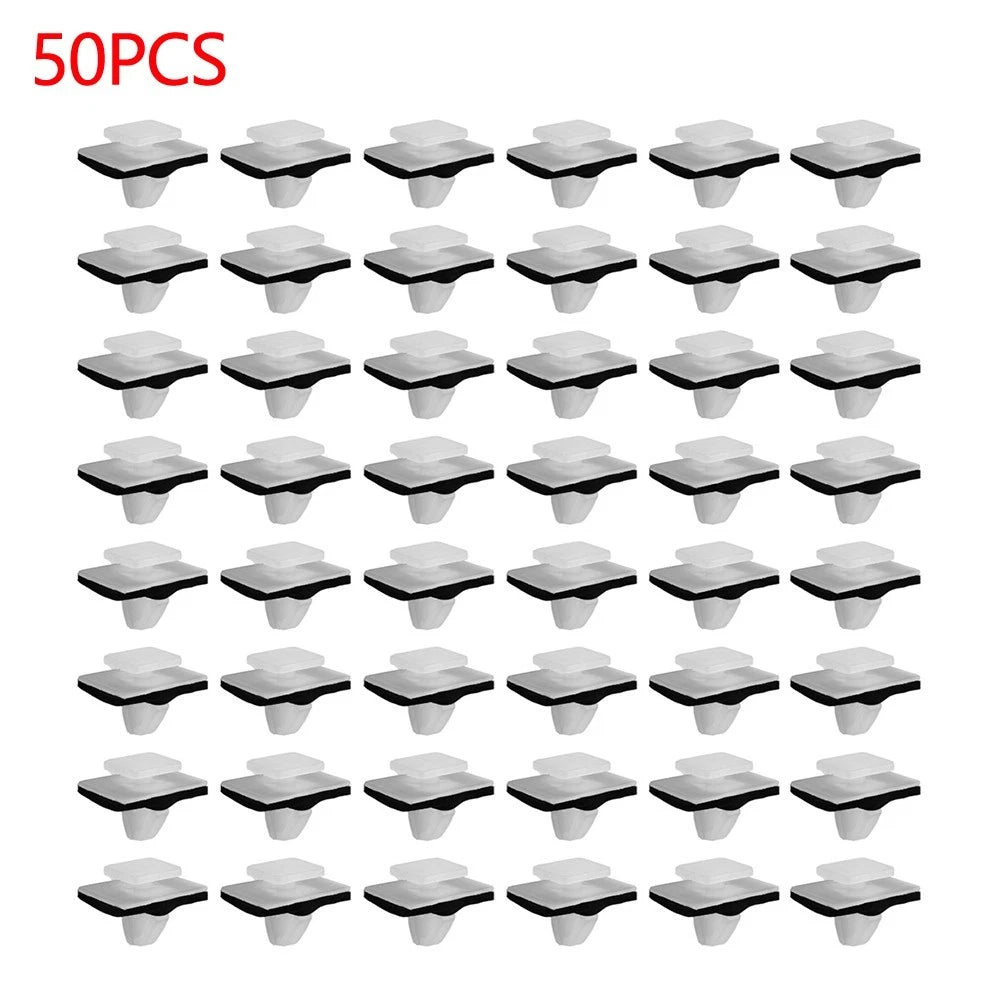50 X Nylon Moulding Clip Rocker Panel Retainer &Amp; Sealer For