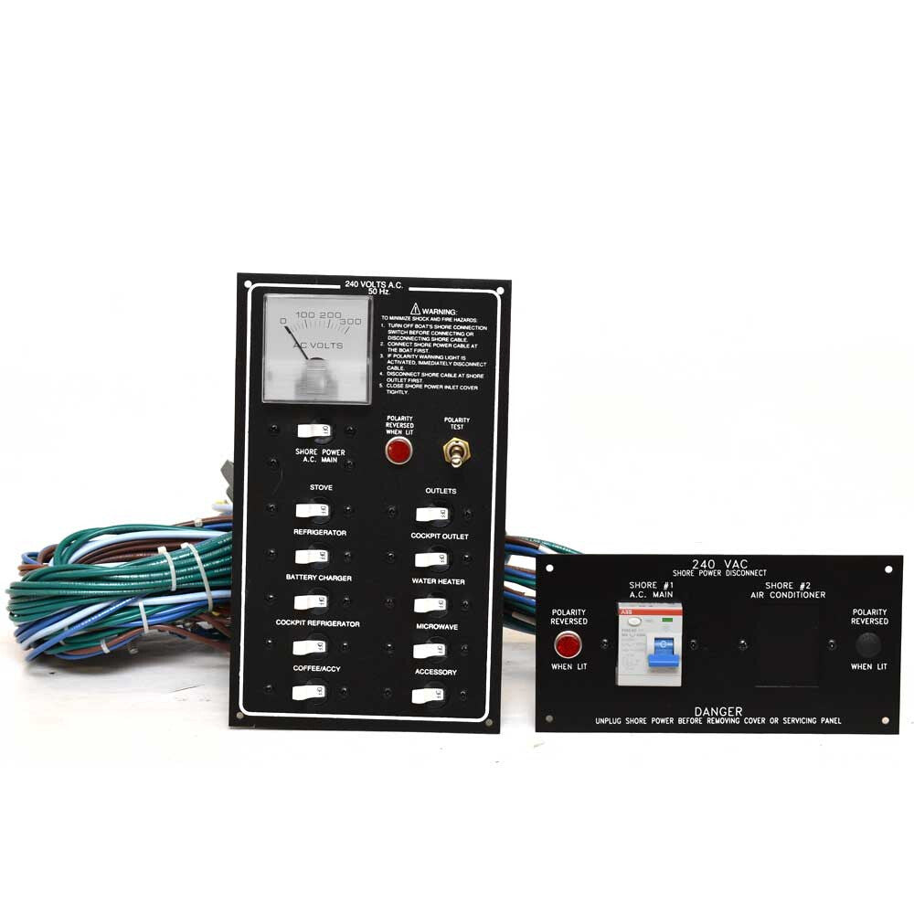 Switch Panels BH Electronics Shore Power Set of 2 by BH Electronics