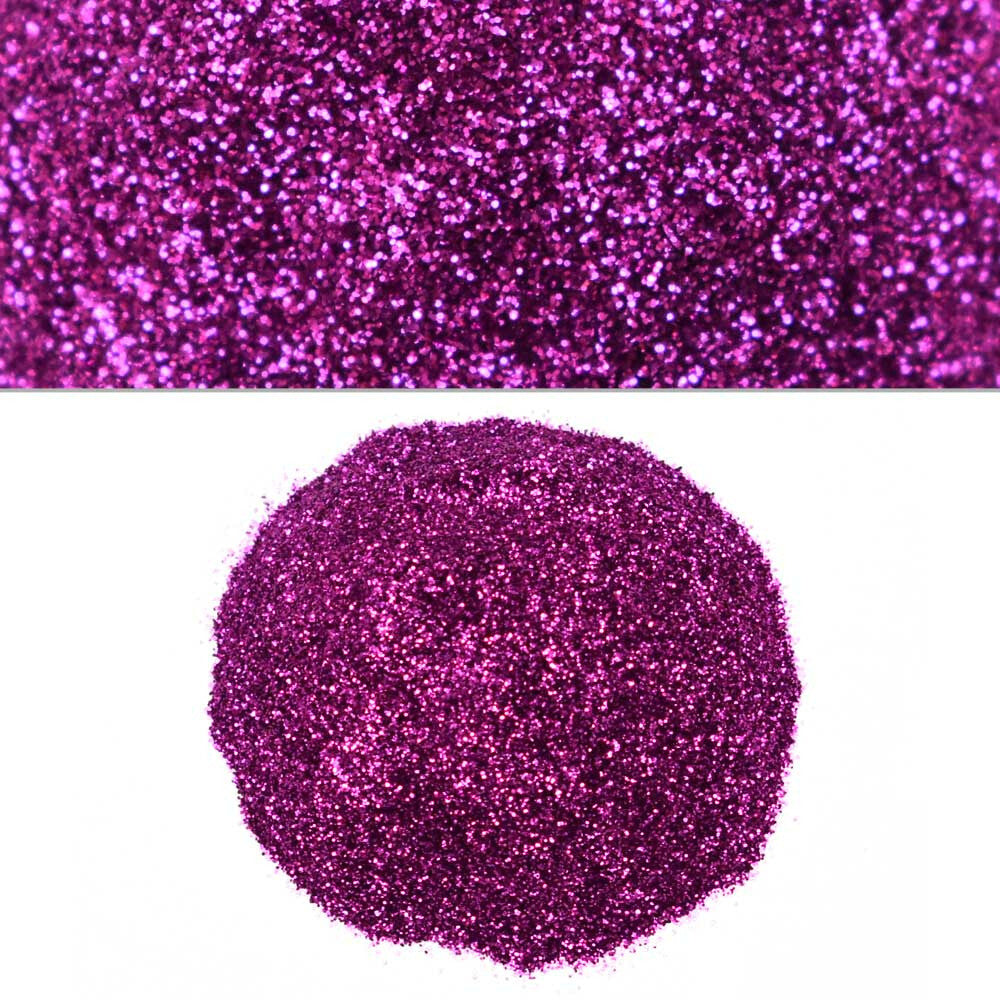 Metal Flake Glitter Brilliant Fuchsia 8oz