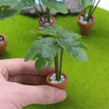 Small Scale Artificial Green Plant in Pot