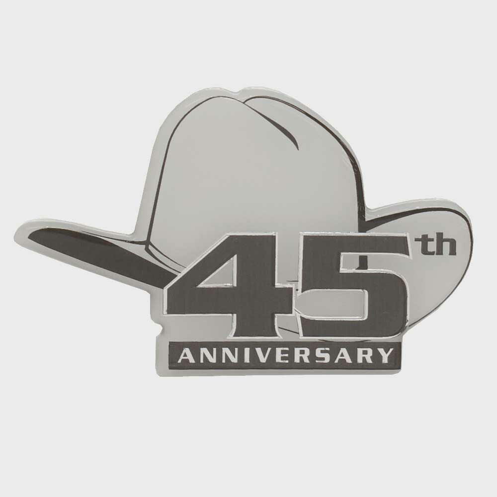Cowboy Hat Decal Ranger Boat 45th Anniversary by Ranger