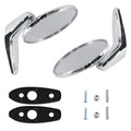 Chrome Outside Door Rearview Mirror Set For Dodge For Plymouth 1966-75