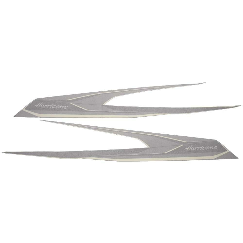 Hurricane Boat Graphic Hull Decals Set of 2 by Hurricane