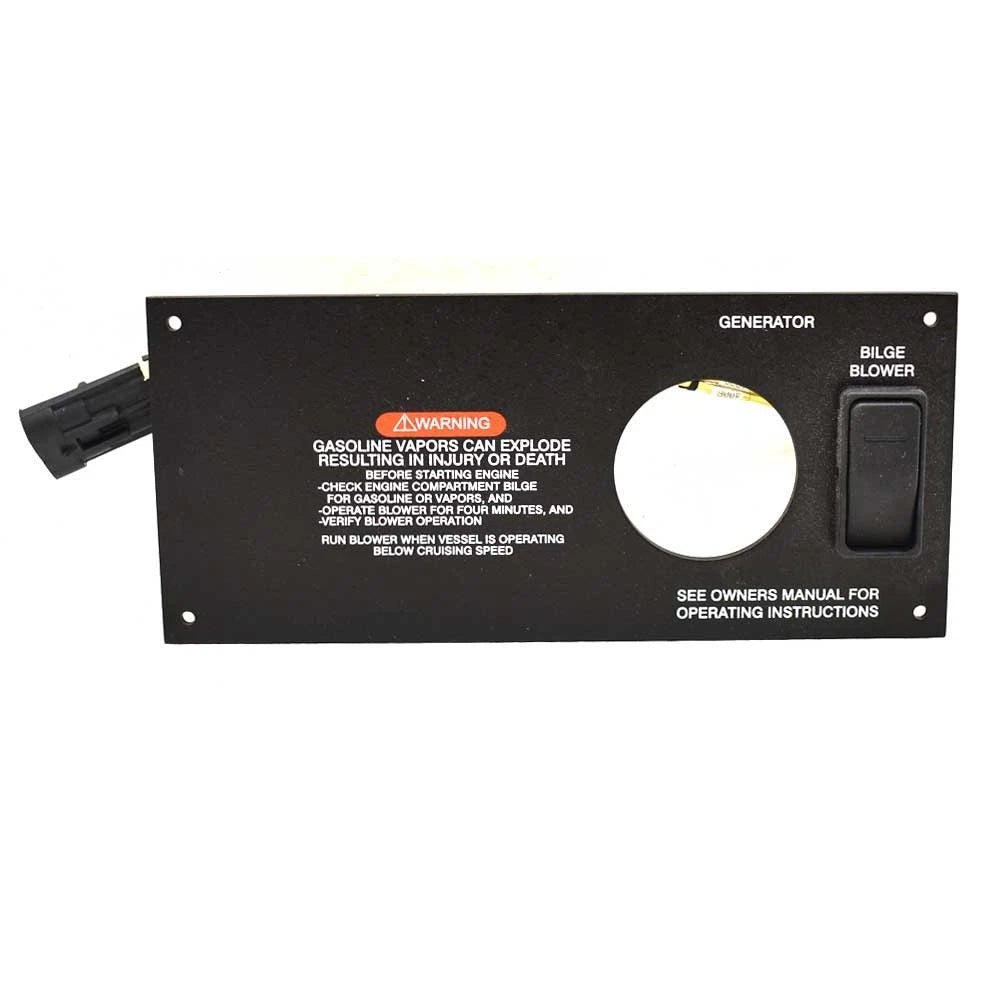 Sea Ray Boat Generator Control Panel 1901724 | Sundancer Black