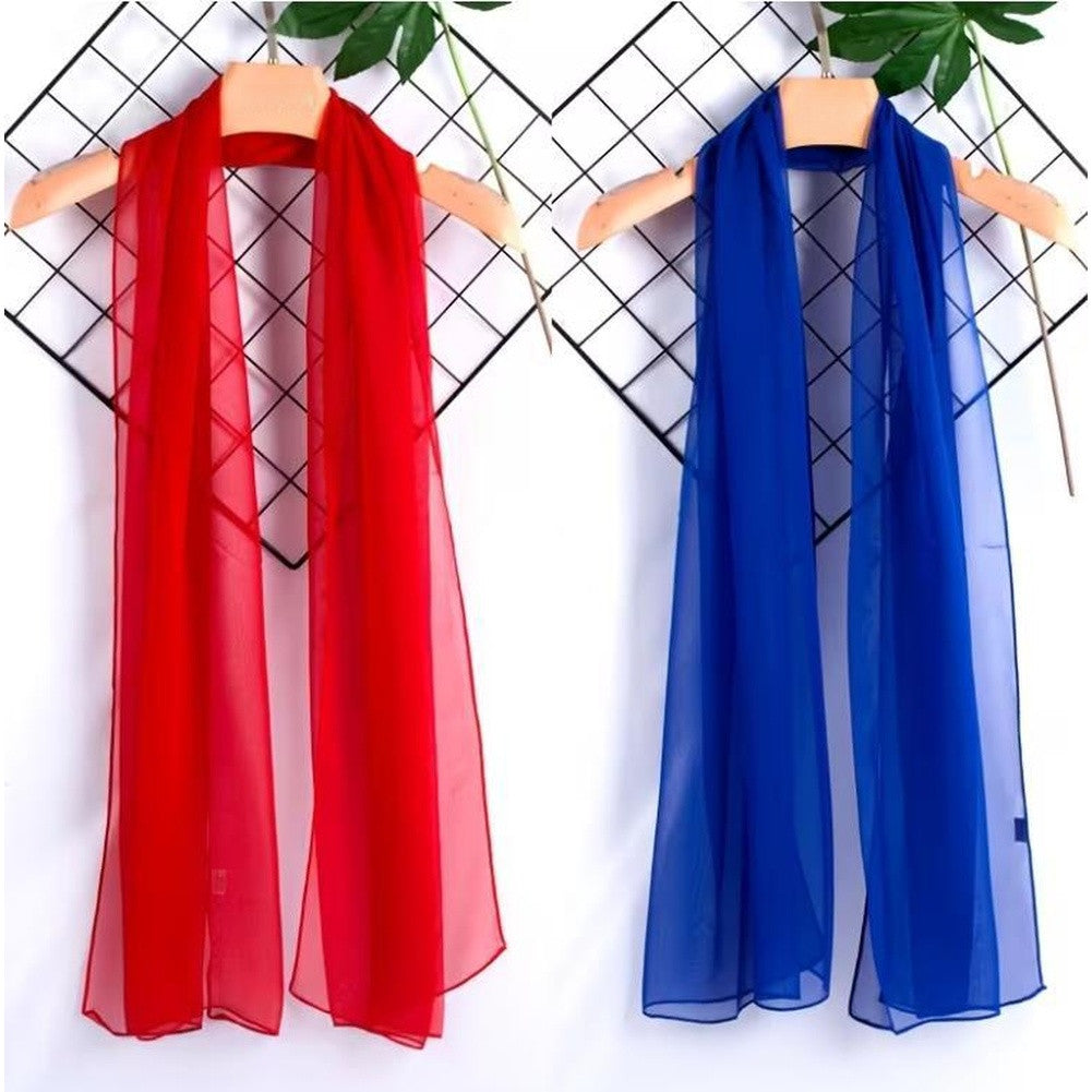 Chiffon Scarf for Women 150x50cm