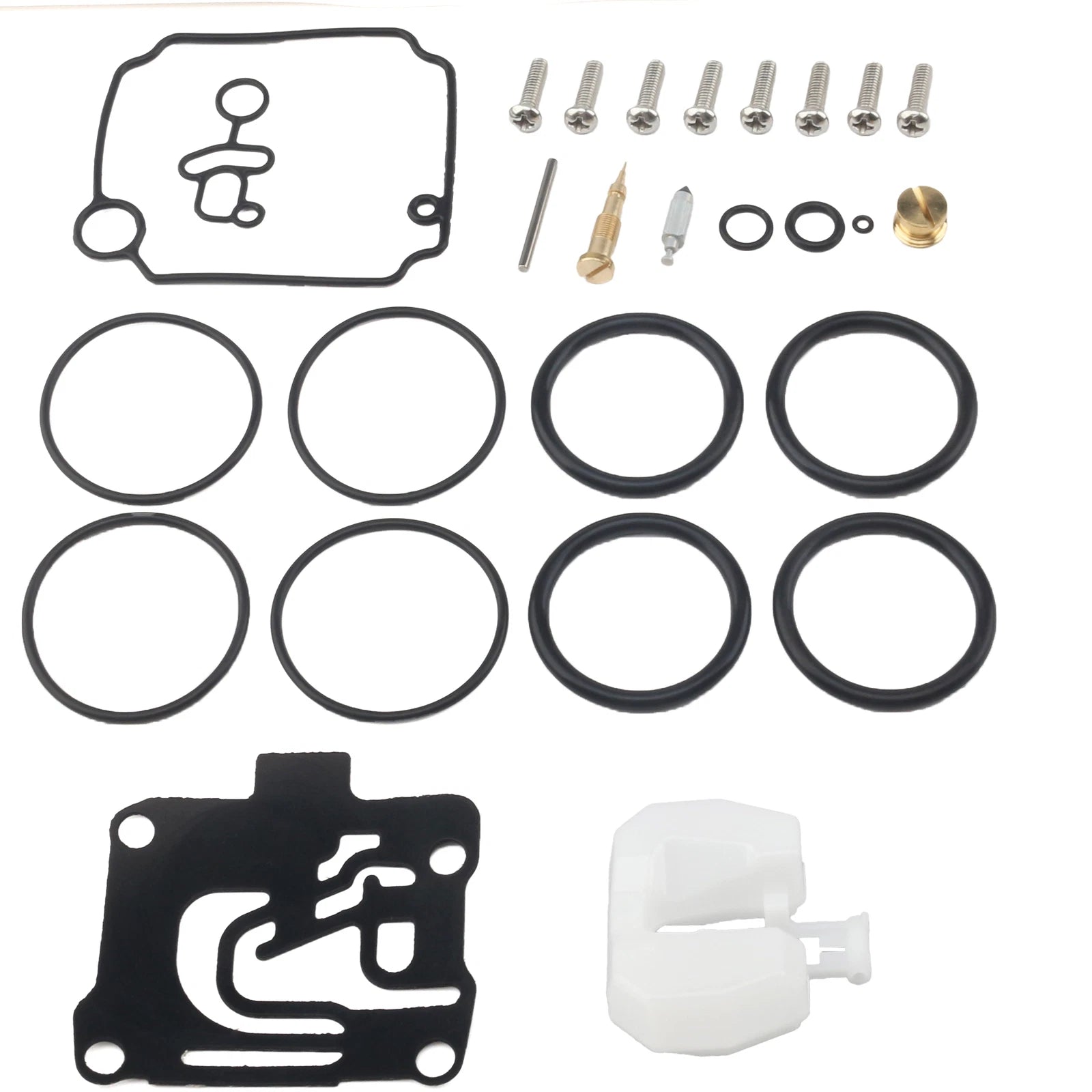 62y-w0093-10 / 11 Carburetor Repair Kit For Yamaha 4-stroke 40hp