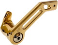Pro One T Rex Shorty Brake Arm Gold Fits Harley Davidson 2014-2017