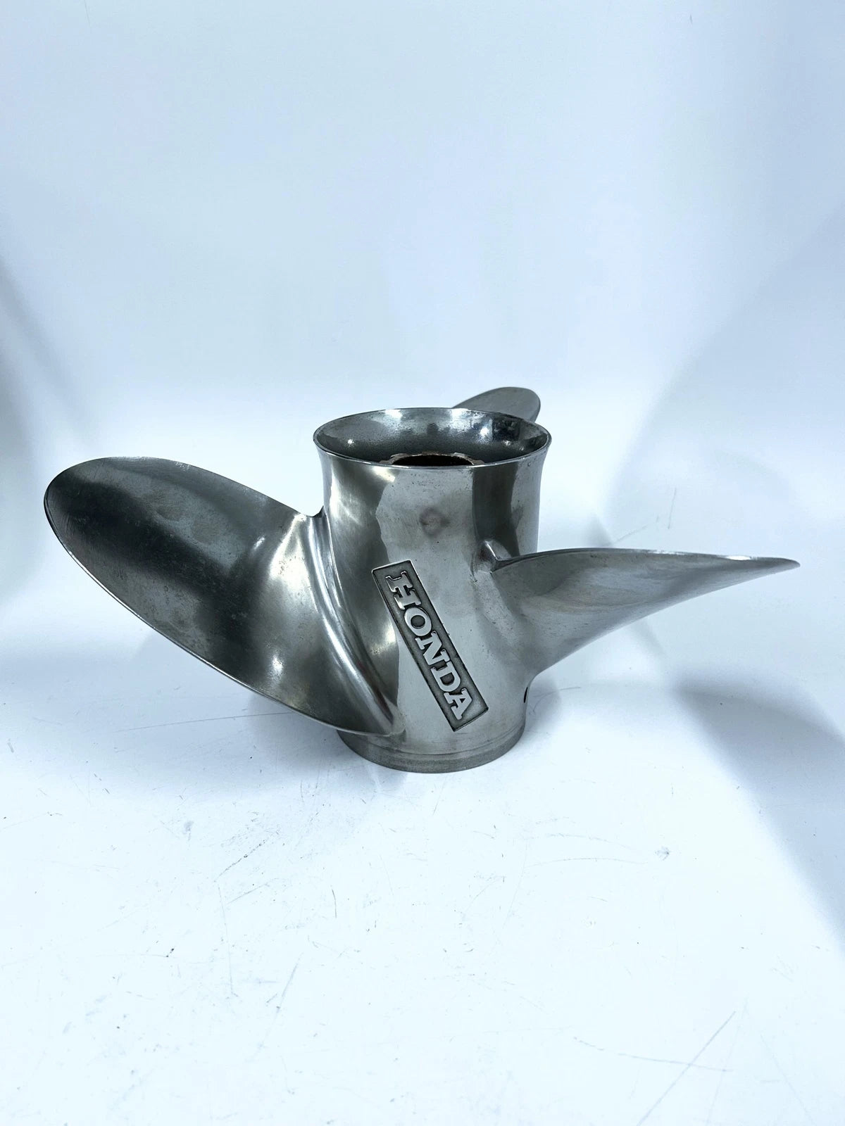 Honda 3 X 13 1/4 X 15 , Stainless Steel Propeller - | Hook & Hull Co