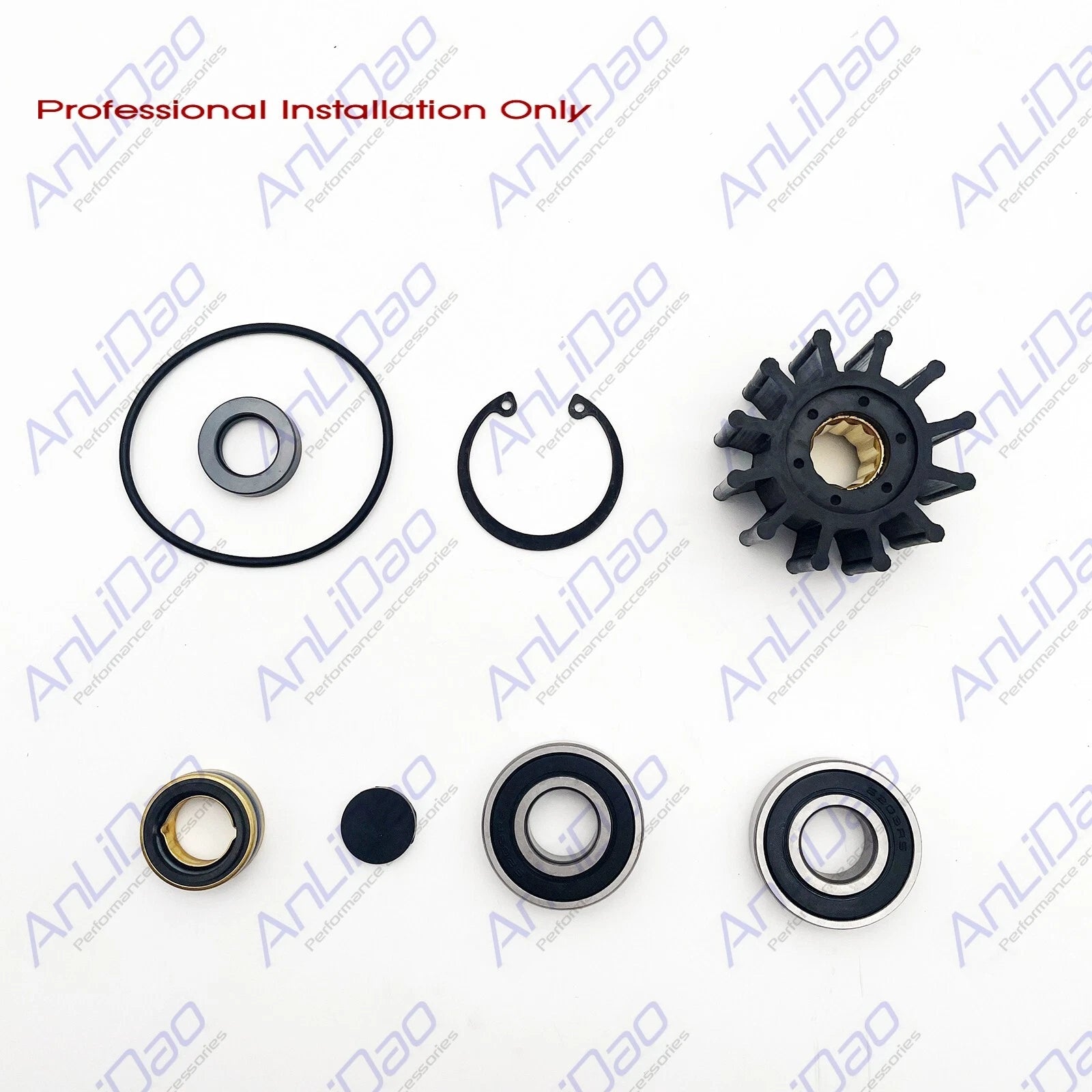 Repl Jabsco Sea Water Pump Repair Kit 18830-0000 18840-0010 18830-0020