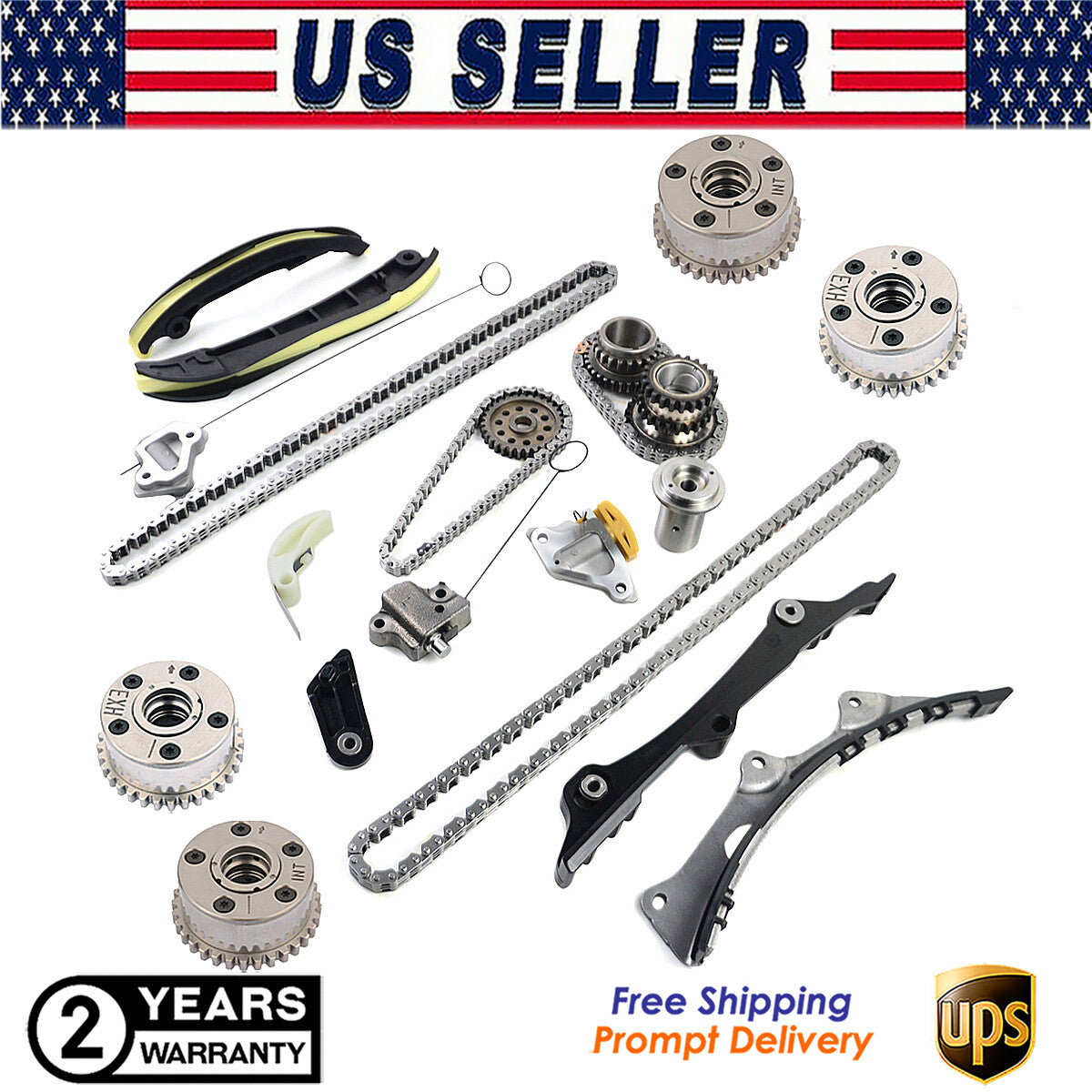 Timing Chain VVT Gear Kit Jeep 3.6L V6 by Jeep