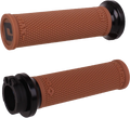 Odi Rufian Grips For V-twin Motorcycles 1 Inch Black & Gum Rubber