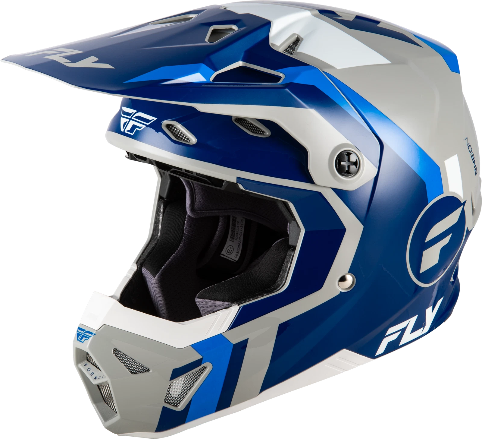 Fly Racing Formula Cp Off-road Helmet 2x-large Navy/blue/grey