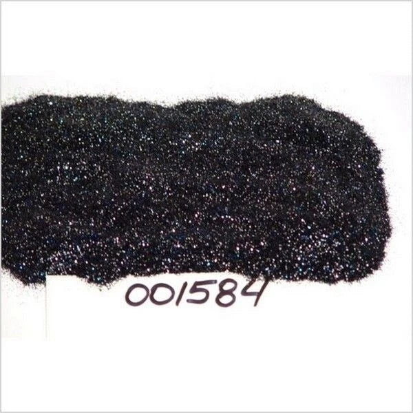 Boat Auto Motorcycle Truck Metal Glitter Flake | Black Silver (8oz)