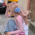 Large Rose Blossom Hair Clip Grab Clip