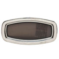Bomar Boat Fixed Portlight Window S719FIX-6-SS 18 x 8.5 Inch Smoke by Bomar