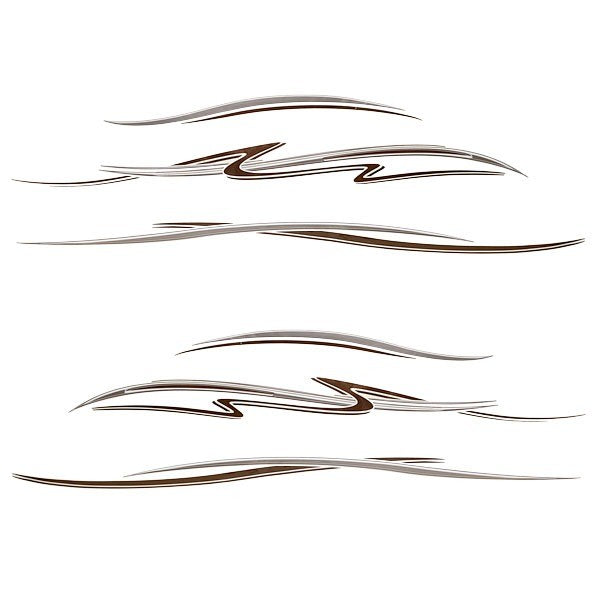Decal Set Crestliner 2007524 by Crestliner