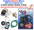 Sea Doo Genuine Mikuni Carb Rebuild Kit Base Gasket And Needle Seat