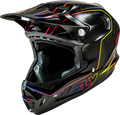 Fly Racing Werx R Flow Carbon Helmet Small Black Carbon & Multi For