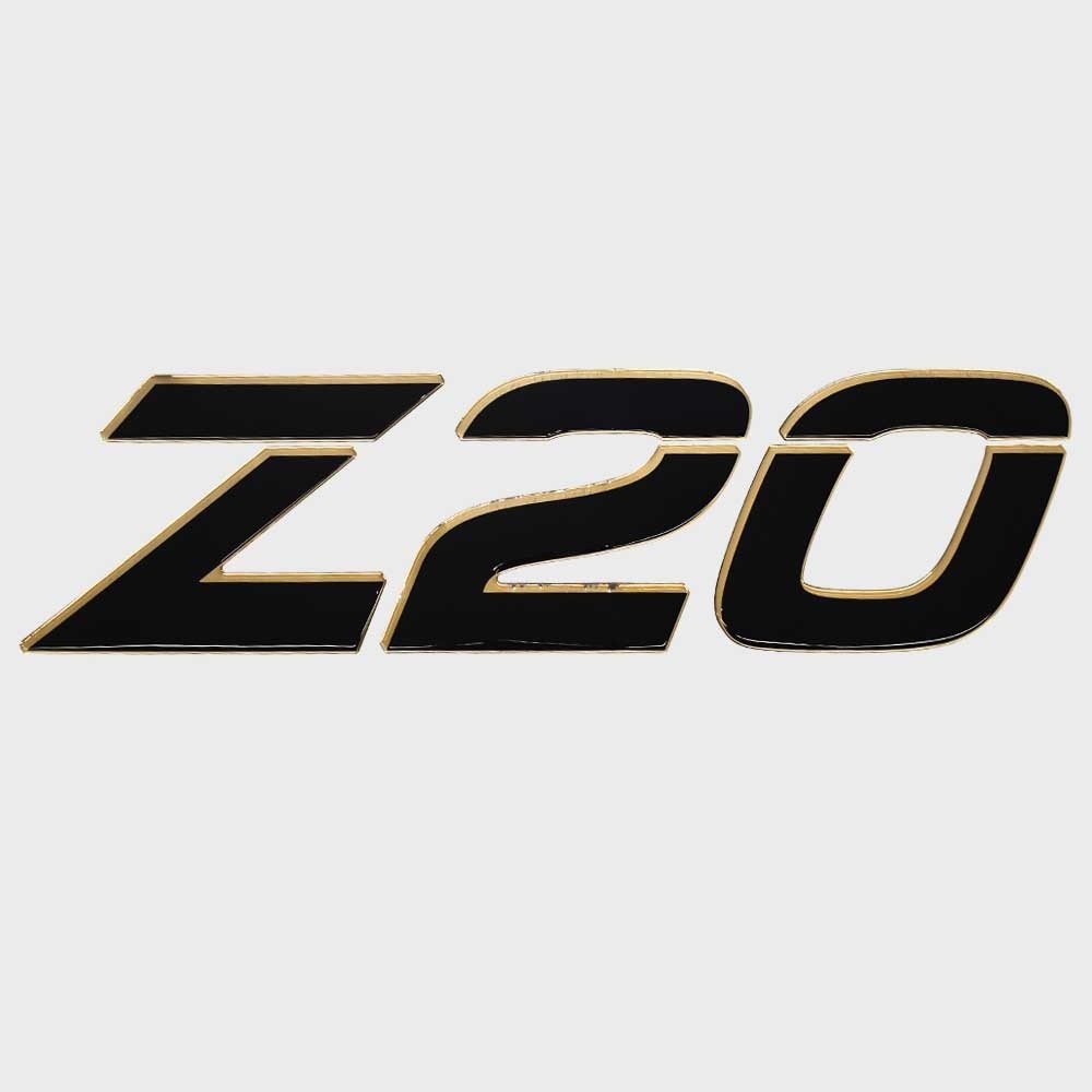 Nitro Boat Raised Decal 183119 | Z20 Black Gold StickerOpens in a new 