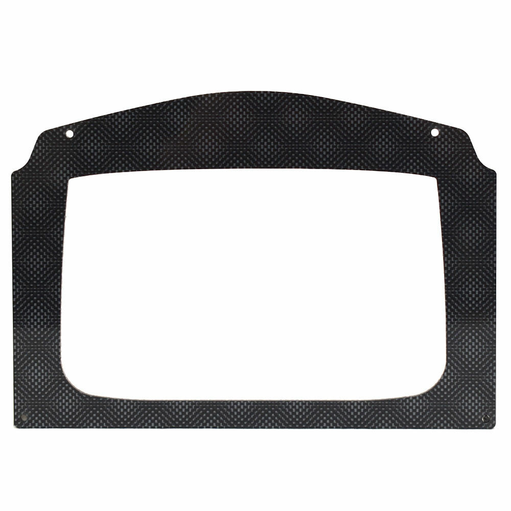 G3 Boat Blank Dash Panel 73423034 Faux Carbon Fiber Black by G3