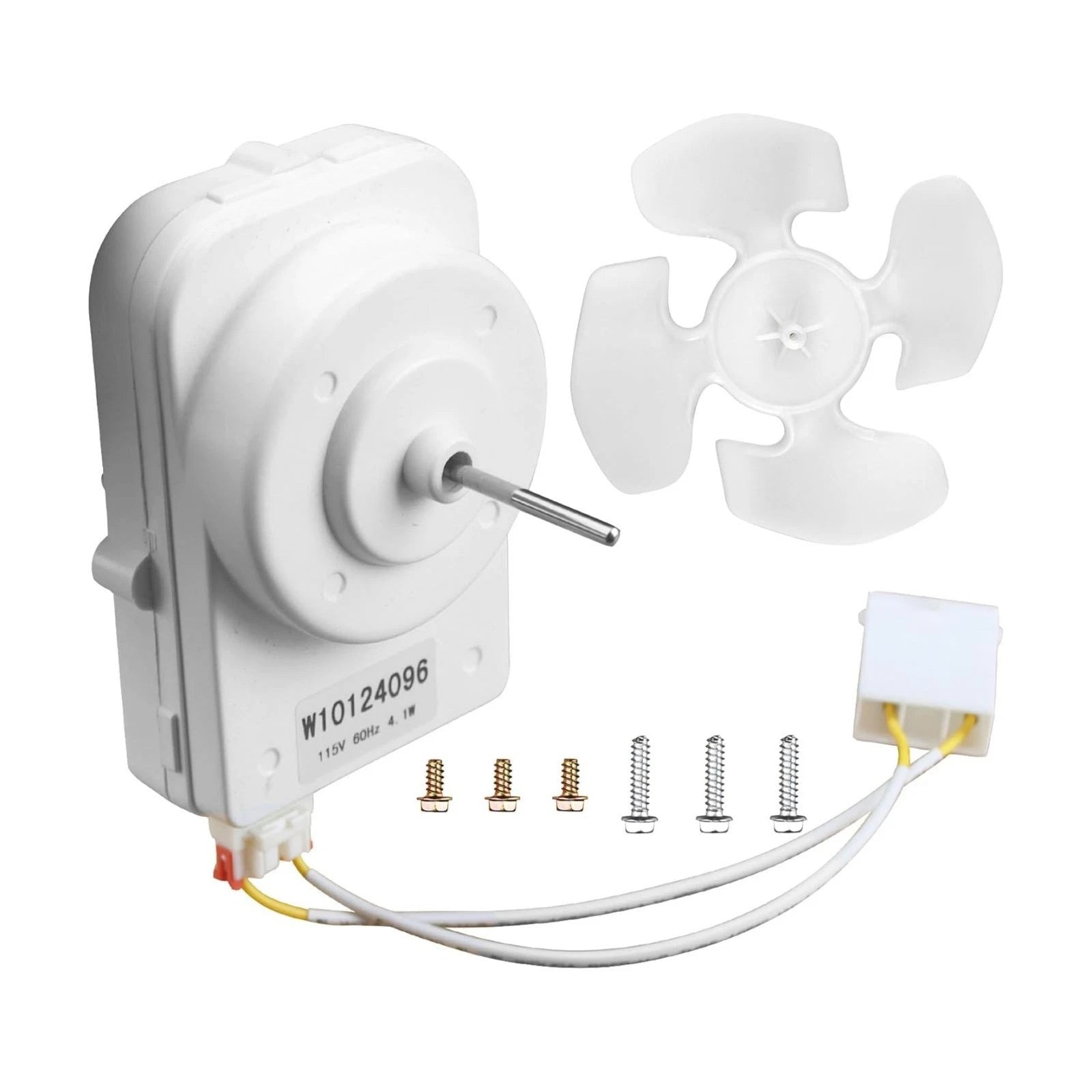 Replacement Fan Motor W10124096 Quiet Cooling For Whirlpool