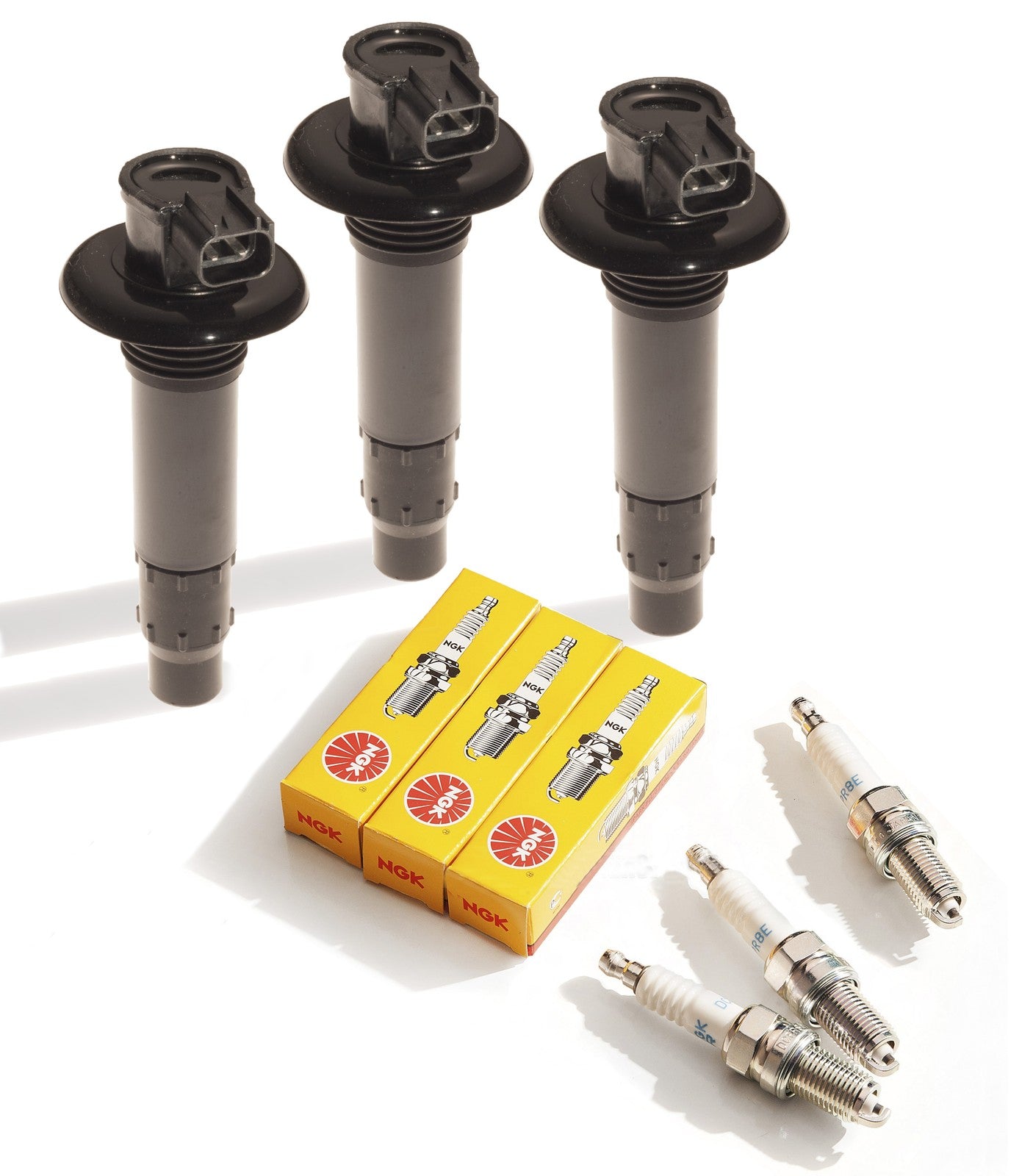 Sea Doo 4-Tec Ignition Coil & NGK Plugs 3 Pack by Sea Doo