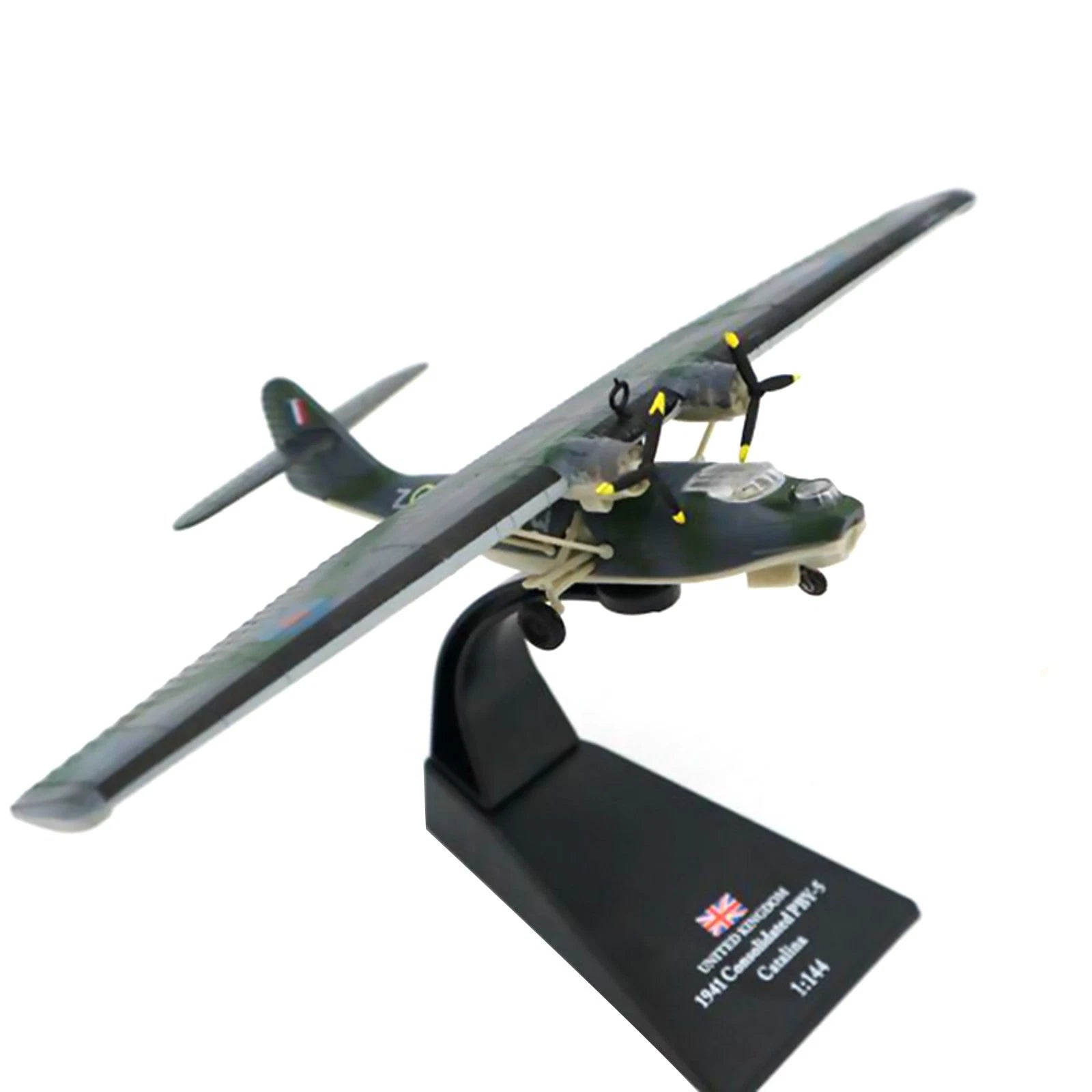 1/144 Ww2 Uk Raf Classic Pby 5 Catalina Aircraft Fighter Plane