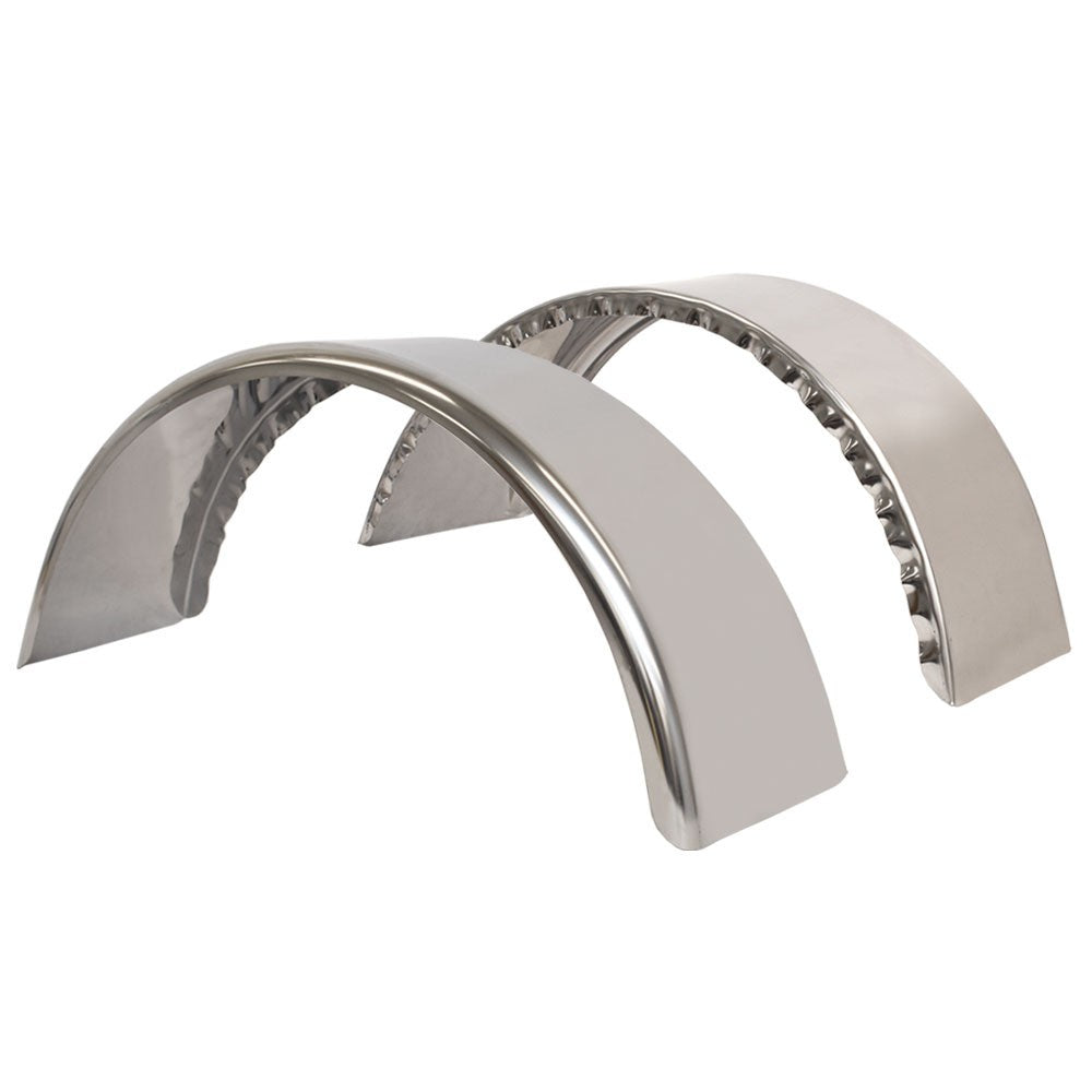 Ranger Boat Trailer Fenders 204126 30 Inch Stainless (Pair) by Ranger