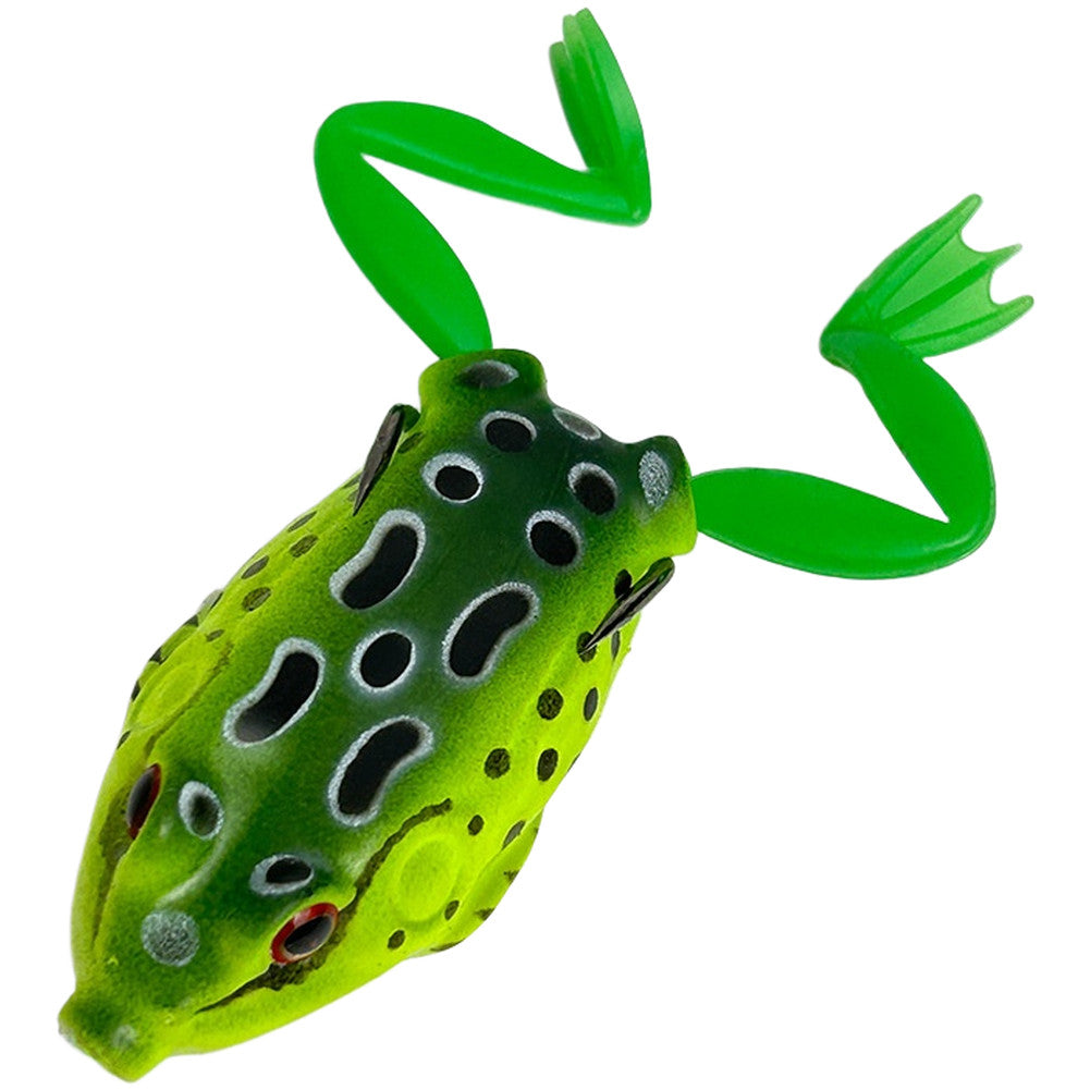 Silicone Frog Lure with Realistic Eye