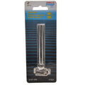 Surface Bolt National 4 Inch Plated Brass by National