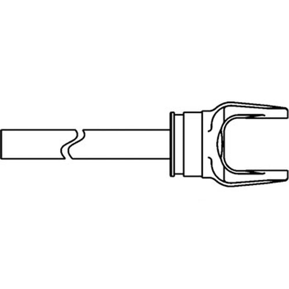 A-10001260-ai Yoke & Shaft Assembly With 1" X 1-1/8" Shaft