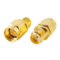 2* Sma Female Jack To Sma Male Plug Rf Adapter Converter Replacement