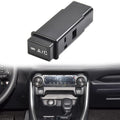 1pc 12V Button Switch Car A/c System Switch Black Push Press Replace