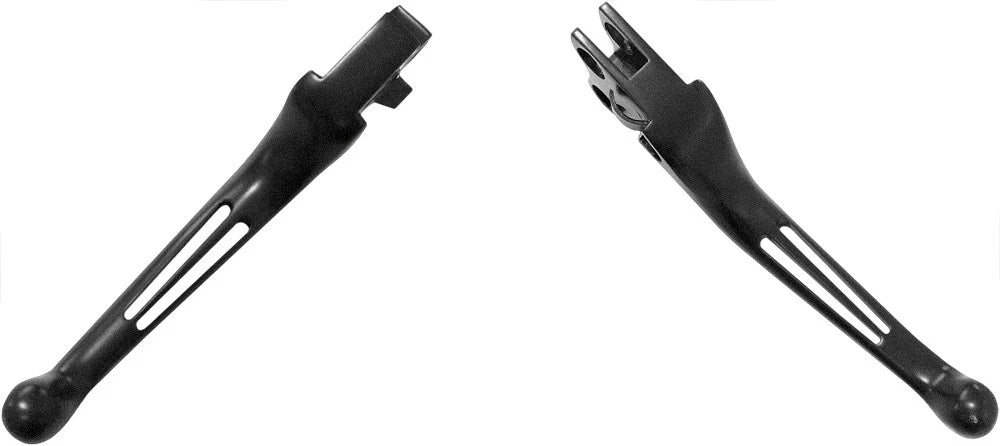 Harddrive 2 Slot Brake & Clutch Lever Set For Harley Dyna & Softail