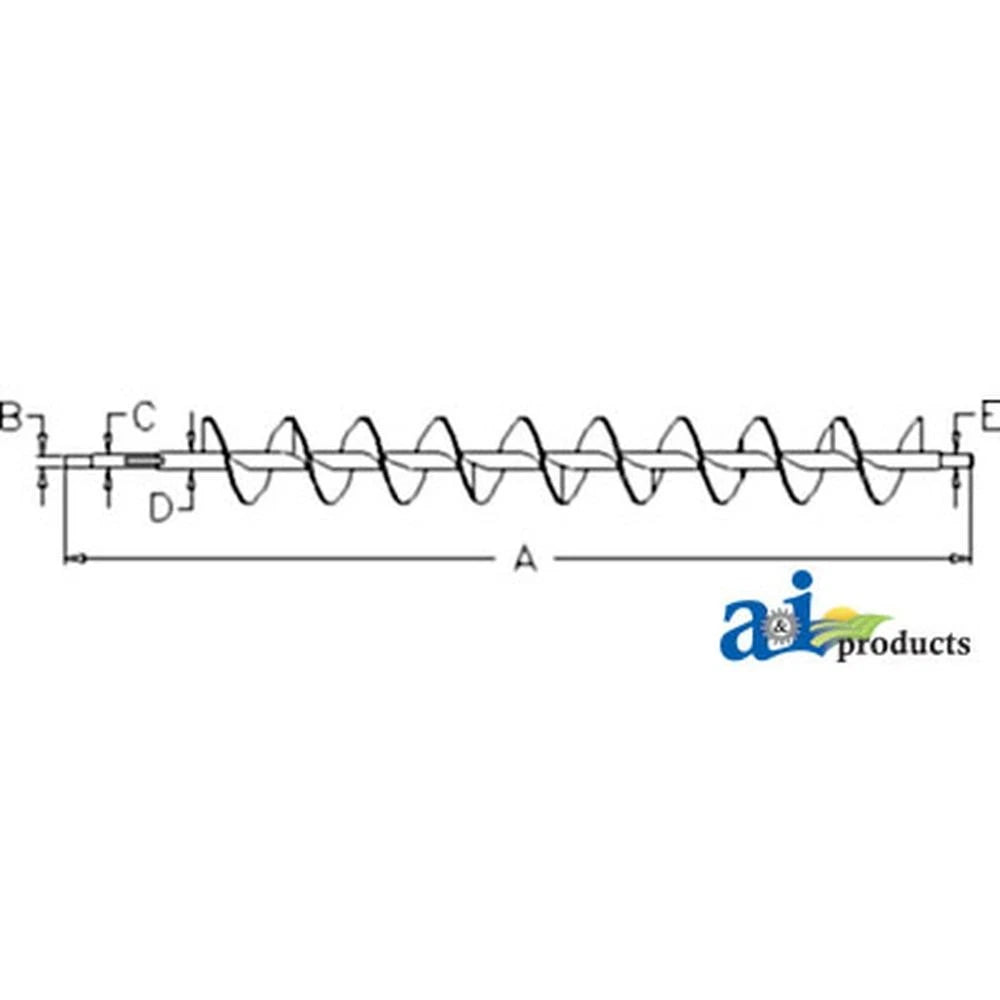 Ah162153 Auger Clean Grain Lower
