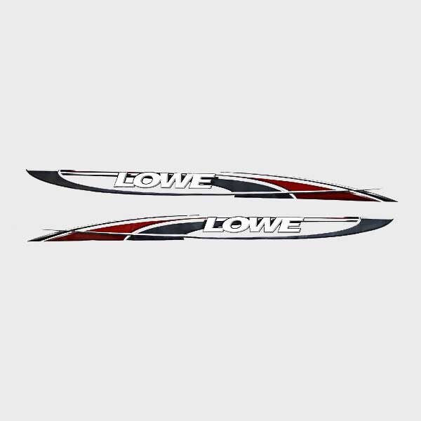 Lowe Boat Graphic Decal Set of 2 by Lowe