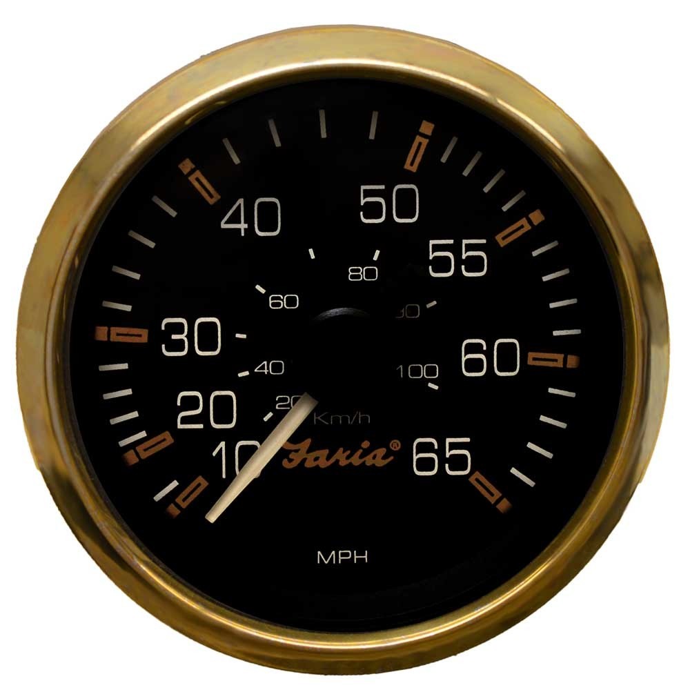 Speedometer Gauge Faria Regal 3 1/4 Inch by Faria