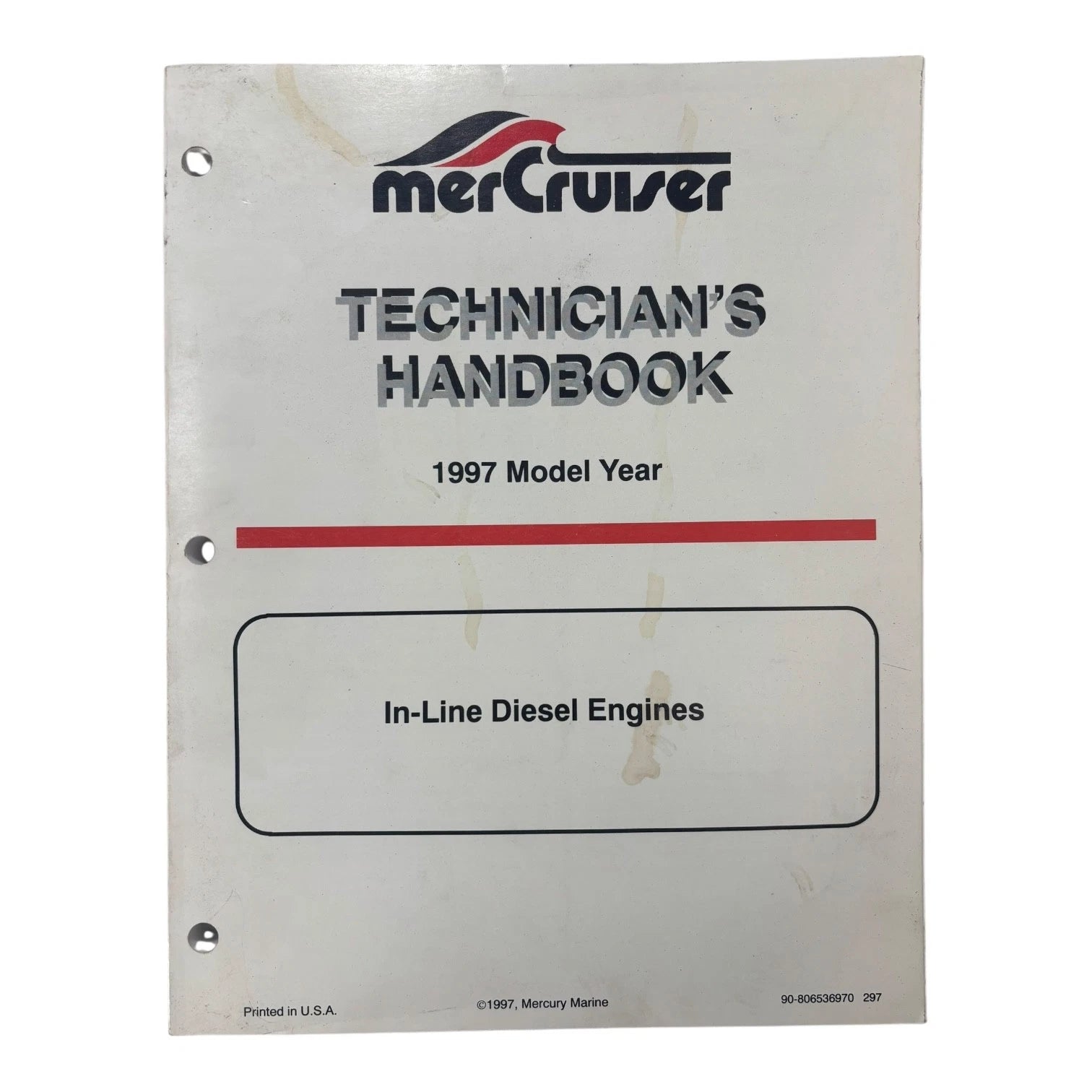 Mercruiser 90-806536970, In-line Diesel Engines Technicians Handbook
