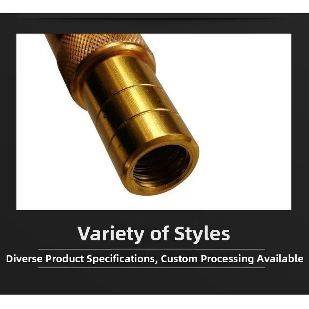 Gold Anodized Aluminum Landing Net Connector