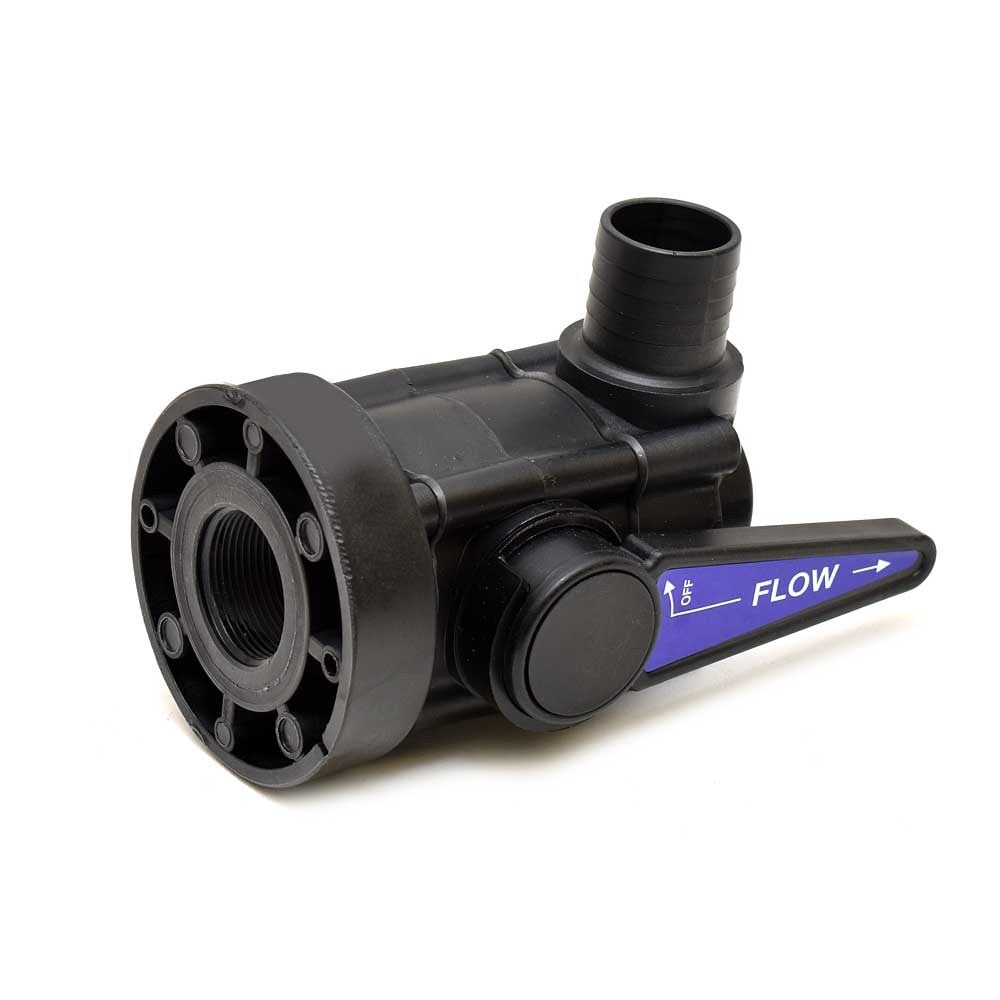 Forespar Boat Ball Valve 90 Degree 1 1/2 Inch by Forespar