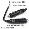 12V Compressor Camping Auto Power Plug-connector Fused Car/van