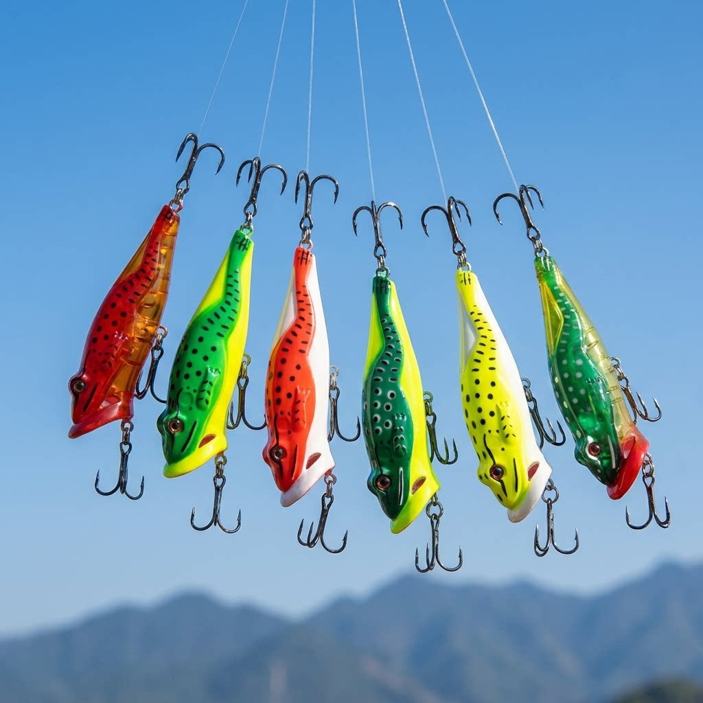 Frog Lure Realistic Topwater Action