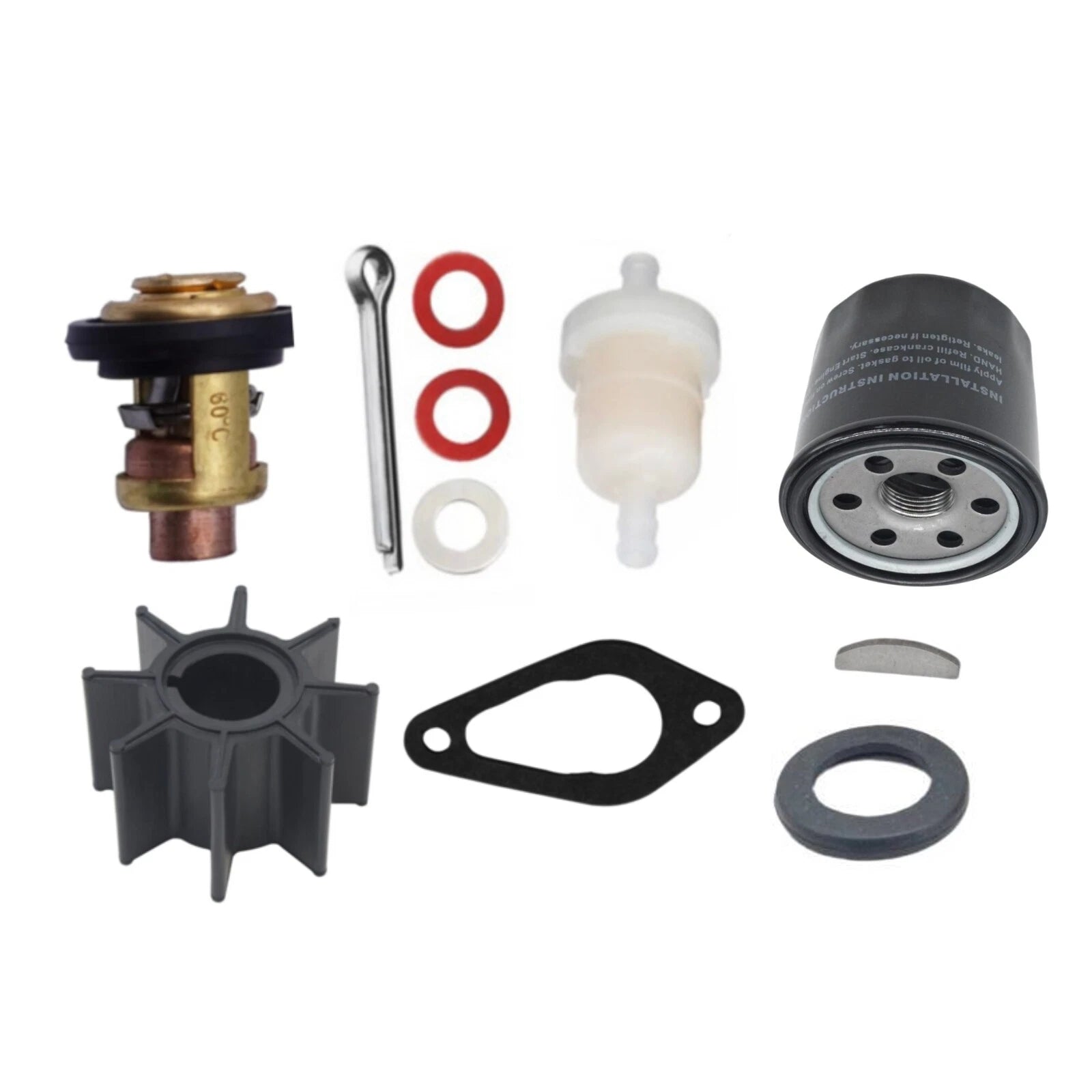 Tohatsu Marine 9.9hp 15hp 20hp Outboard Maintenance Kit 3sa-87500-0