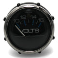 Volts Gauge Chesapeake Black 2 Inch by Faria