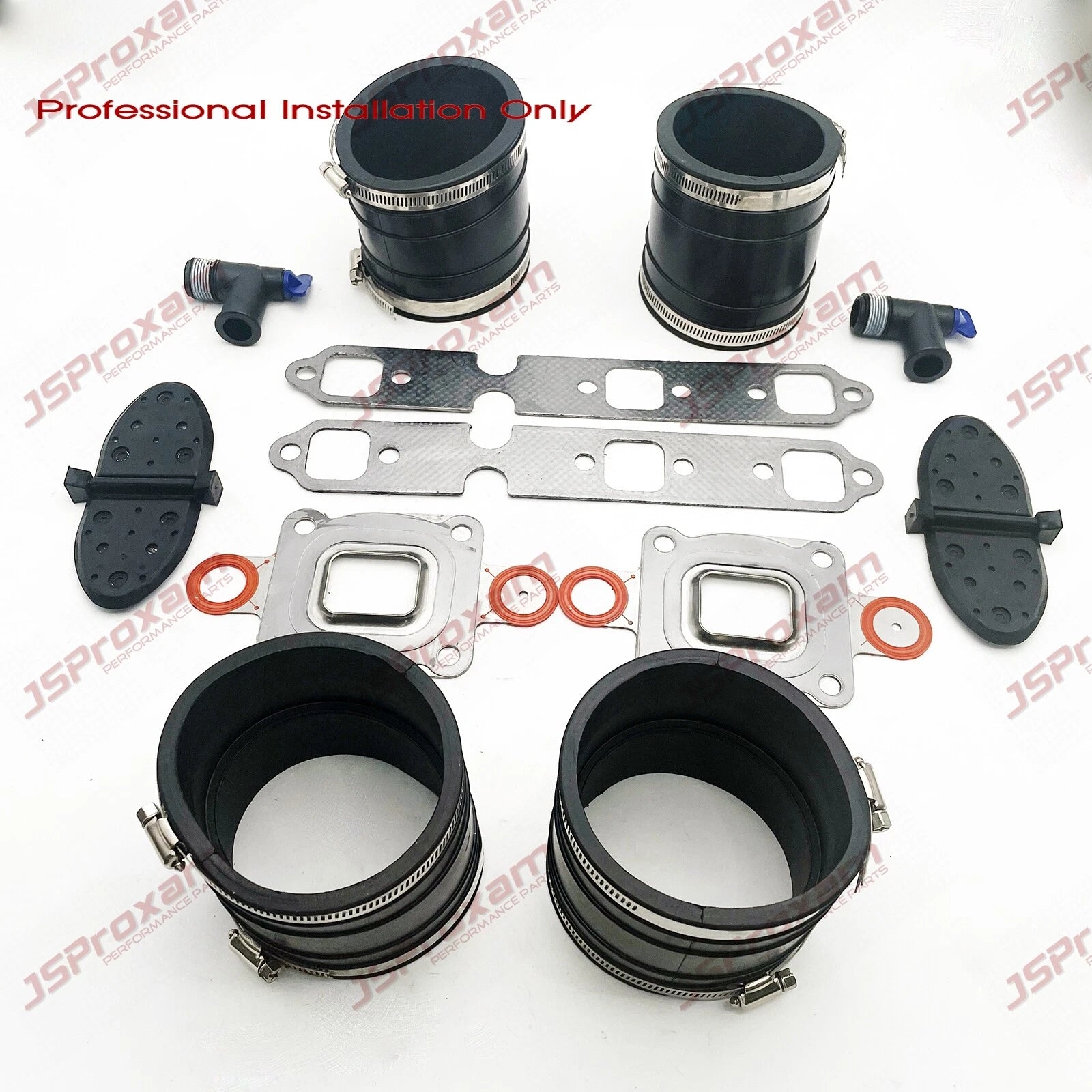 4 Inch Dry Joint Exhaust Bellows Kit 807166a1 Fits Mercruiser Gm V6