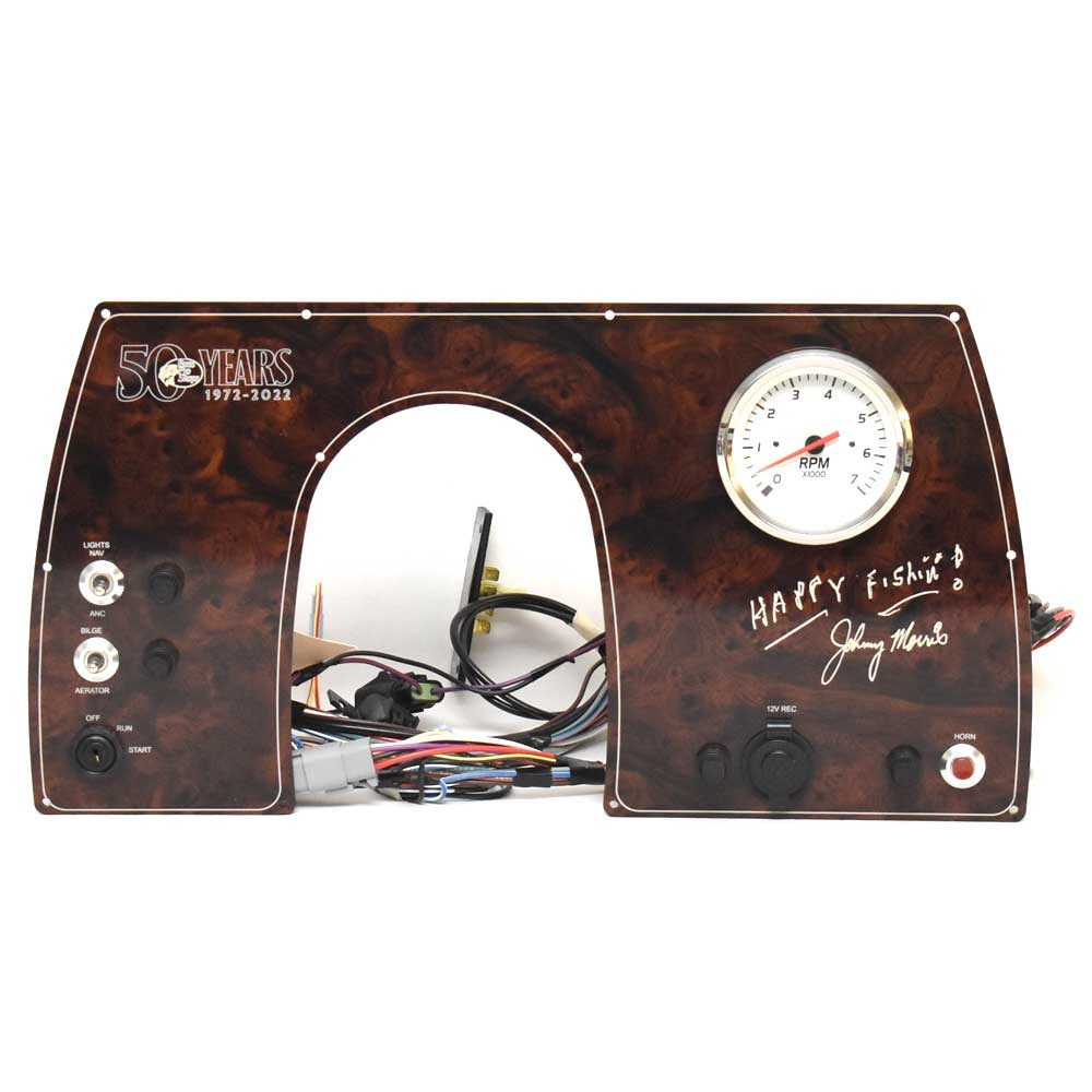 Tracker Boat Gauge Panel 50th Anniversary 19 1/2 Inch by Tracker